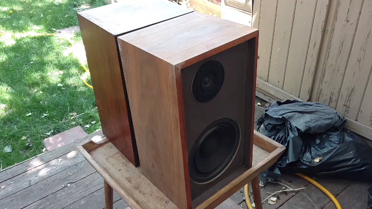 Vintage Speaker Restoration Realistic Nova 6 Part 2 Youtube