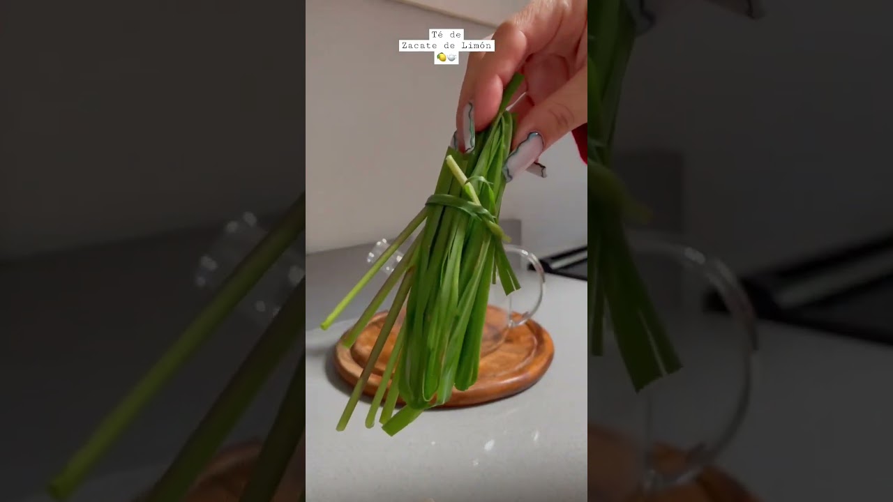 Té de Zacate Limón 🫖🍯 