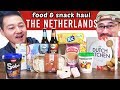 Japanese Trying Dutch Food & Snacks
