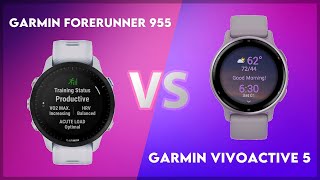 Garmin Forerunner 955 vs Garmin Vivoactive 5 Comparison