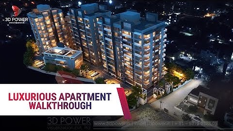 3D Architectural Animation (3D Walkthrough) For Luxurious Apartment Project.