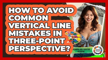 How To Avoid Common Vertical Line Mistakes In Three-point Perspective?