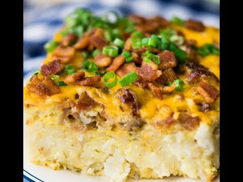 Tater Tot Breakfast Casserole