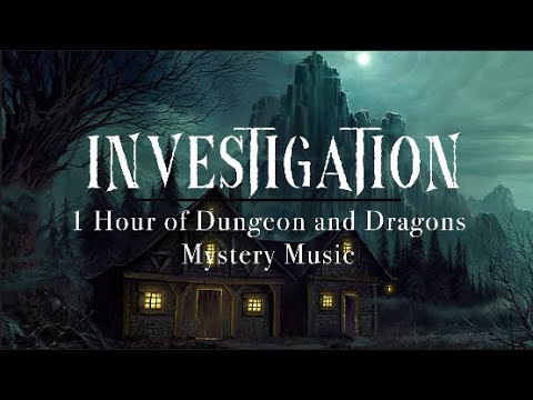 1 Hour of Dungeon and Dragons Mystery Music | Investigation | DnD Ambient Suspense Themes