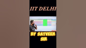 IIT DELHI | BY SATVEER SIR #status #iit #JEE #ytshort