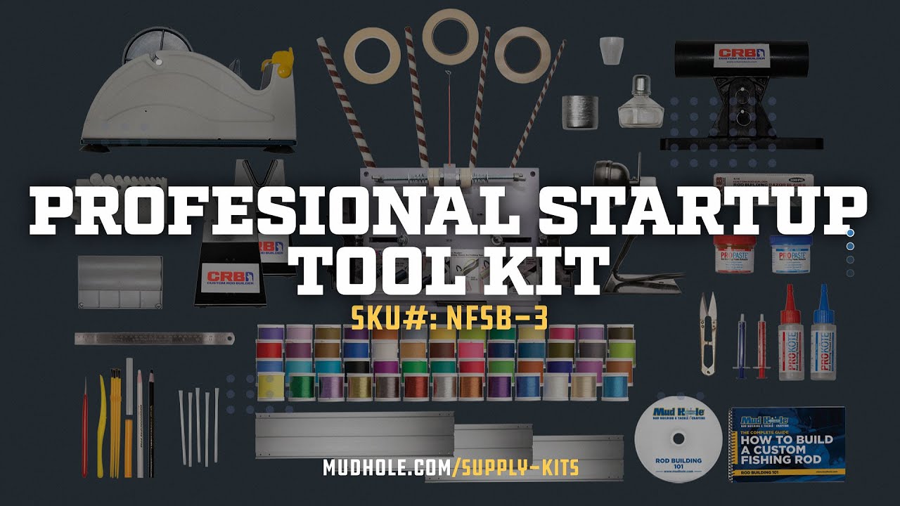 The Professional Rod Building Startup Supply Kit - #NFSB-3 