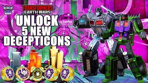 UNLOCK 4-Star SCRAPPER , 3-Star NEMESIS PRIME and manymore - TRANSFORMERS: EARTH WARS