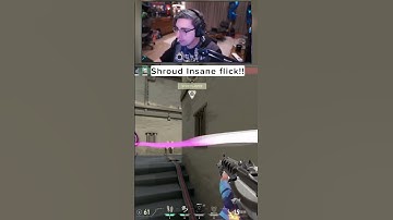 Shroud insane Flick #shorts