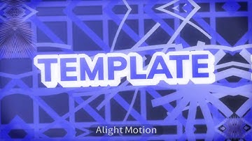 [AM] Free Blue 2D intro Template | I like the swing