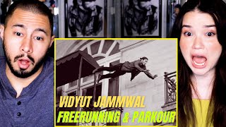 VIDYUT JAMMWAL'S Freerunning & Parkour | Reaction by Jaby Koay & Achara Kirk!