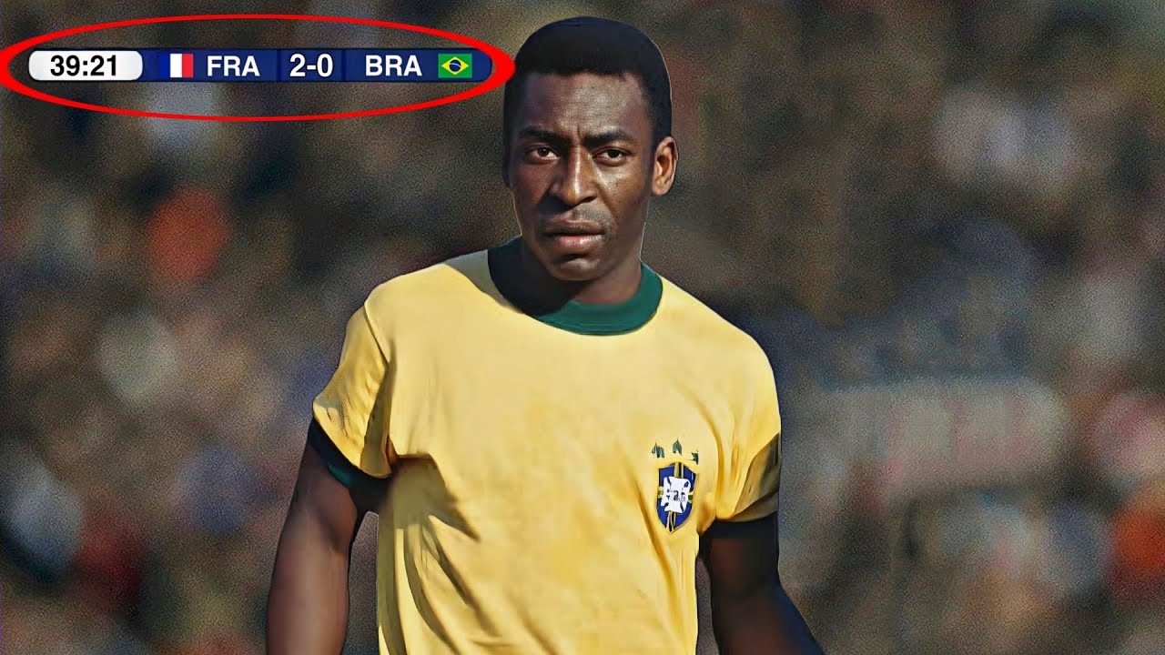 O JOGO ESTAVA 2 A 0, ATÉ QUE PELÉ FEZ ALGO INACREDITÁVEL!
