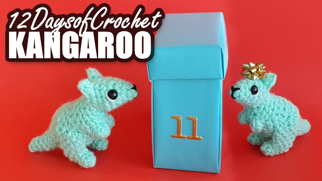 Mini Kangaroo Pattern - Day 11 - 12 Days of Crochet