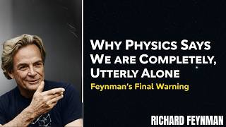Why Physics Says We Are Completely, Utterly Alone — Feynman's Final Warning