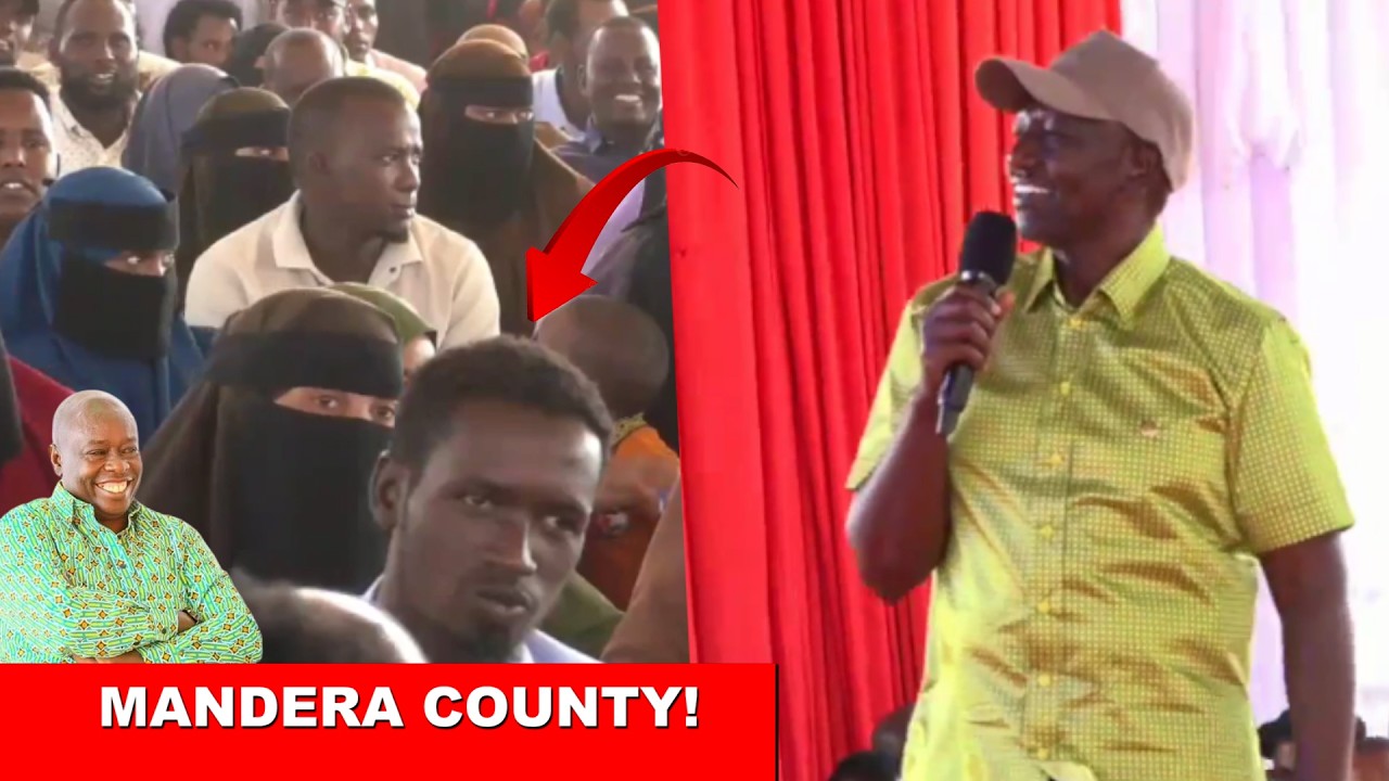 DRAMA!! See what happened today in Mandera after Ruto called Gachagua 'Wazimu' over Wantam slogan!🔥