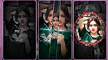 #TOMAY NIYE SARA JIBON💞💘XML file bangla song🔰 bangla song XML file XML file alight motion 🔰XML file🔰