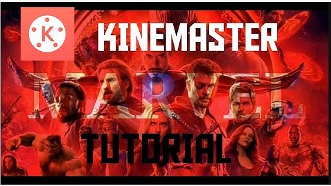How to make Marvel Intro in kinemaster/Tutorial/kinemaster