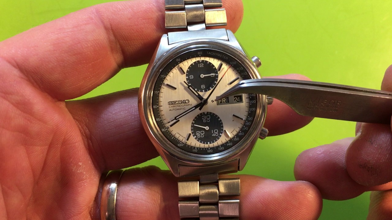 SOLD: 6138-8020 Panda, fully restored, original dial and hands, full-length  bracelet - YouTube