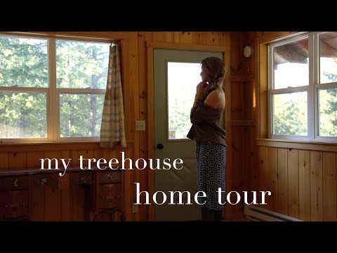 New Update Tour my New Home - Treehouse Apartment in the Forest
