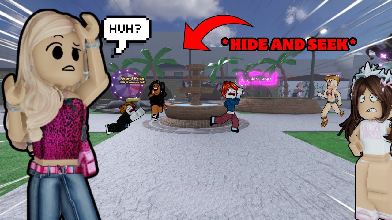 BADDIES HIDE AND SEEK...(Roblox)