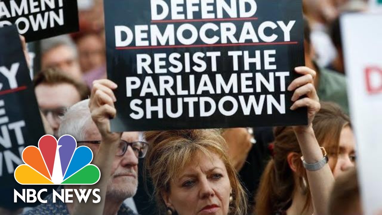 ‘Stop The Coup’: Angry Protesters Condemn Decision To Suspend U.K. Parliament | NBC News
