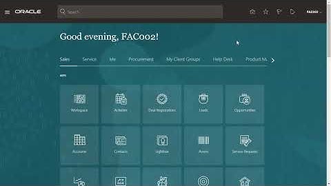 Oracle Fusion Creation of New User and assigning the Roles