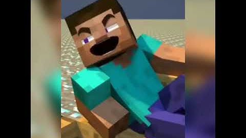 entity 303 Herobrine and steve funny laughing 😂😂😂