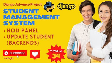 Update Student (Backend) | Python Django Tutorial | Student Management System in Hindi