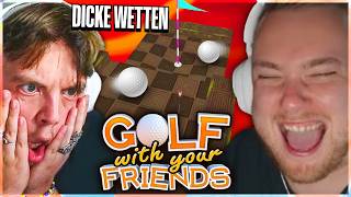 ⛳ DICKE WETTEN vs KROKO 🔥 Golf with your Friends | SolutionPlayz