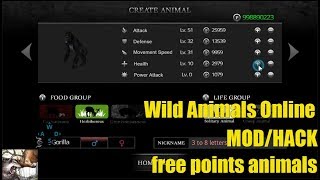 Wild Animals Online hack mod apk-free points animals