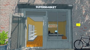 Supermarket simulator gameplay part5 upgraded the licensee and maxing level 15 to unlock 👿💵💲💰