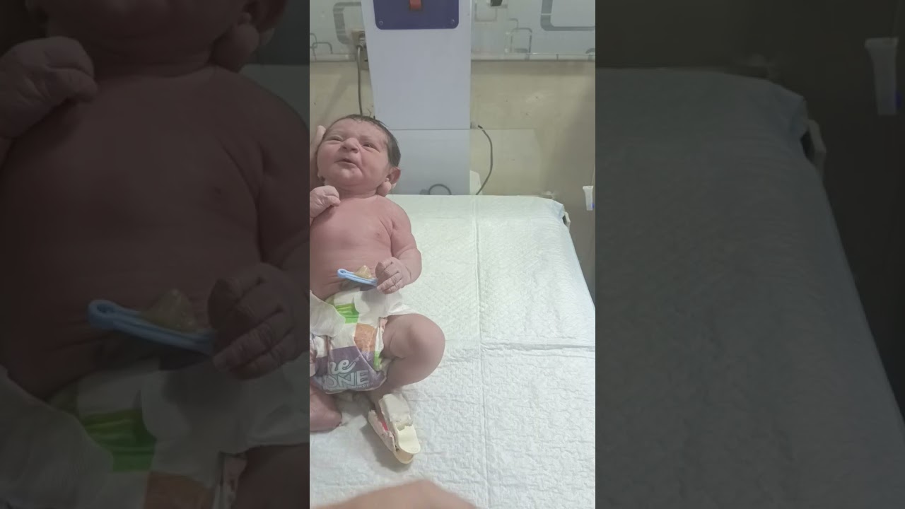 Newborn Baby Boy Receiving & Initial Assessment | Complete Neonatal Protocol 👶🩺