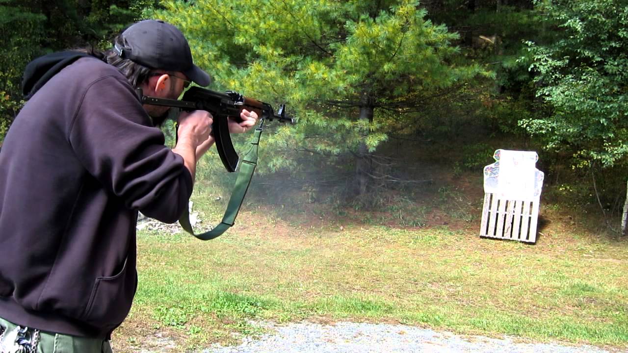 Yugo AK476 Reload and Mag dump. - YouTube