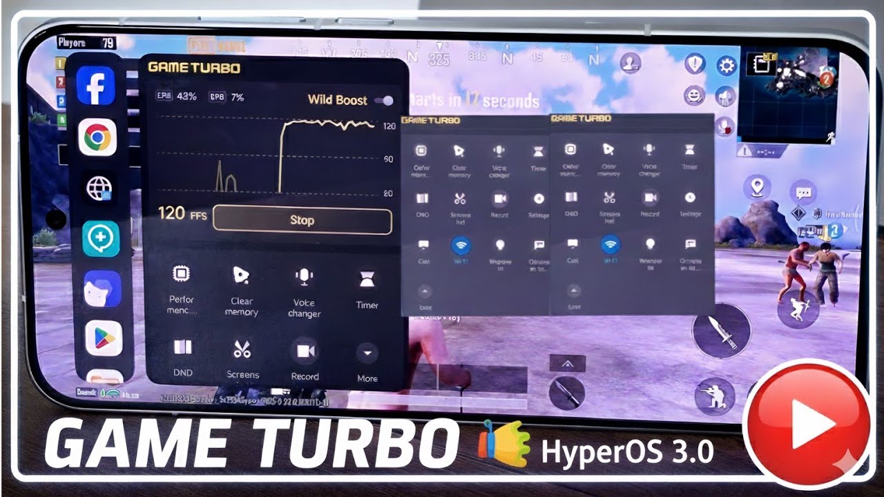 وأخيراً 🔥 تثبيت Game Turbo 🎮  HyperOS 3.0 