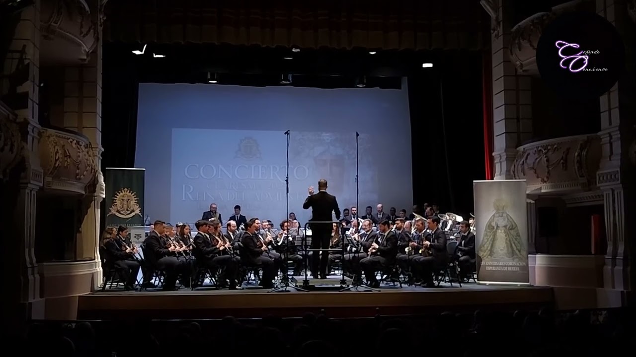 BM Municipal la Puebla | Concierto Hermandad de la Esperanza en el Gran Teatro | Huelva 2025 (HD)