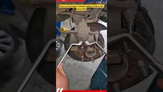 ​How to Push Back a Brake Caliper Piston the Easy Way #shorts #mechanic