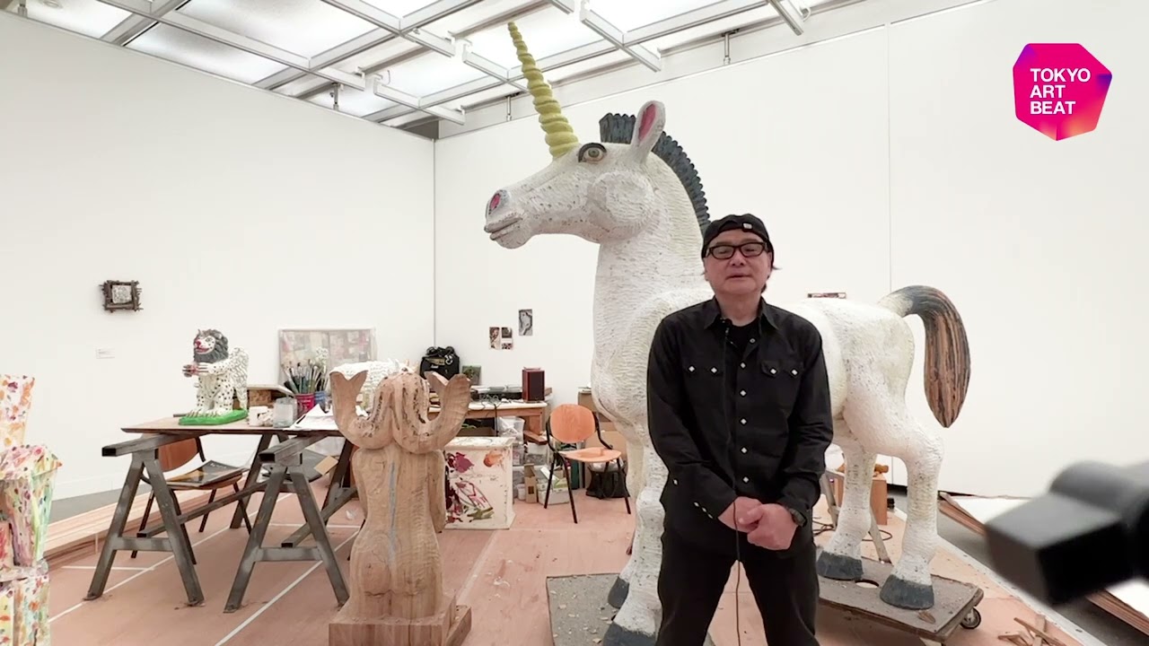 彫刻家・三沢厚彦が千葉市美術館で生み出す来館者とアーティストの