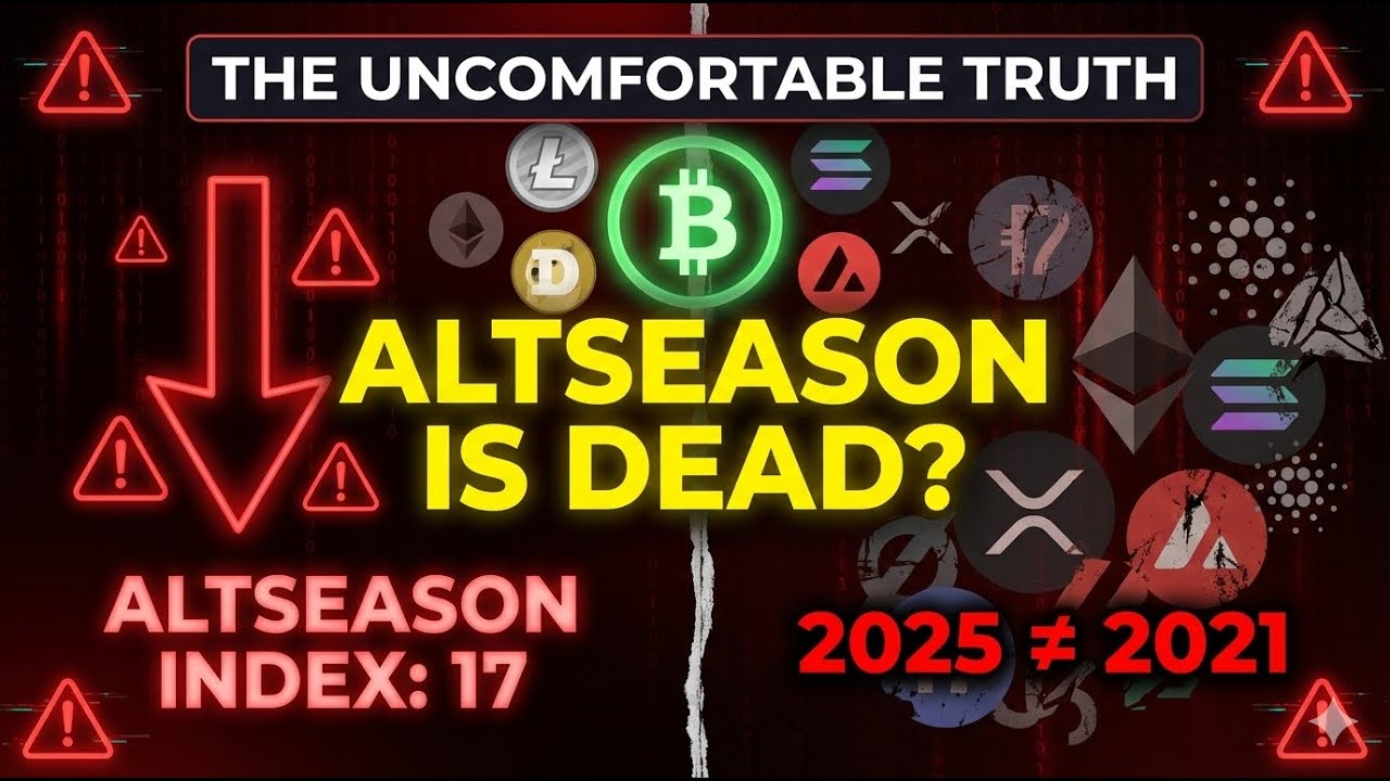 Altcoin Season 2025 DEAD? Index at 17 - What Happens Next (Full ...