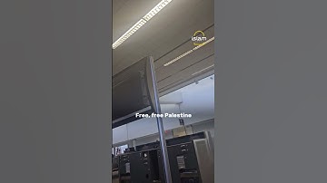 Luchthaven-PA-systeem gekaapt voor pro-Palestina-boodschap