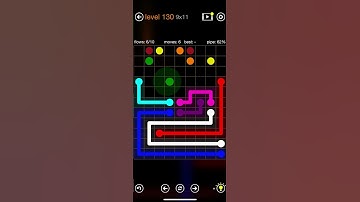 Flow Free - Rectangles - Tower Pack - Level 130 (9x11)