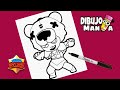 COMO DIBUJAR A NITA / BRAWL STARS / how to draw nita