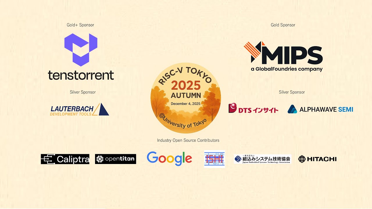 Scaling Open Compute: RISC-V, Chiplets, and Future of AI and Robotics  | Yasuo ISHII | Tenstorrent