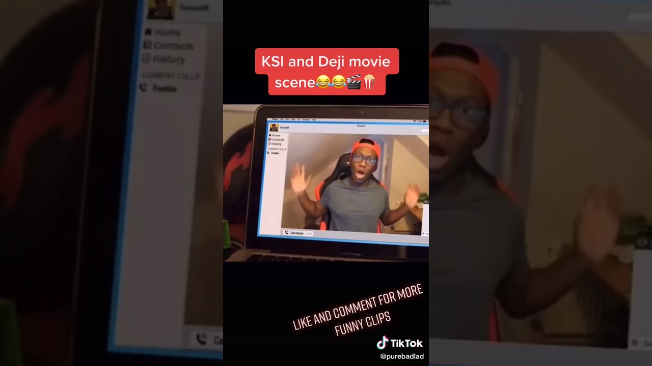 Ksi and Deji Laid in America Scene