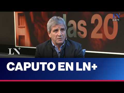 Plan financiero 2026-2027: habla Caputo; lo que se viene en gestión económica