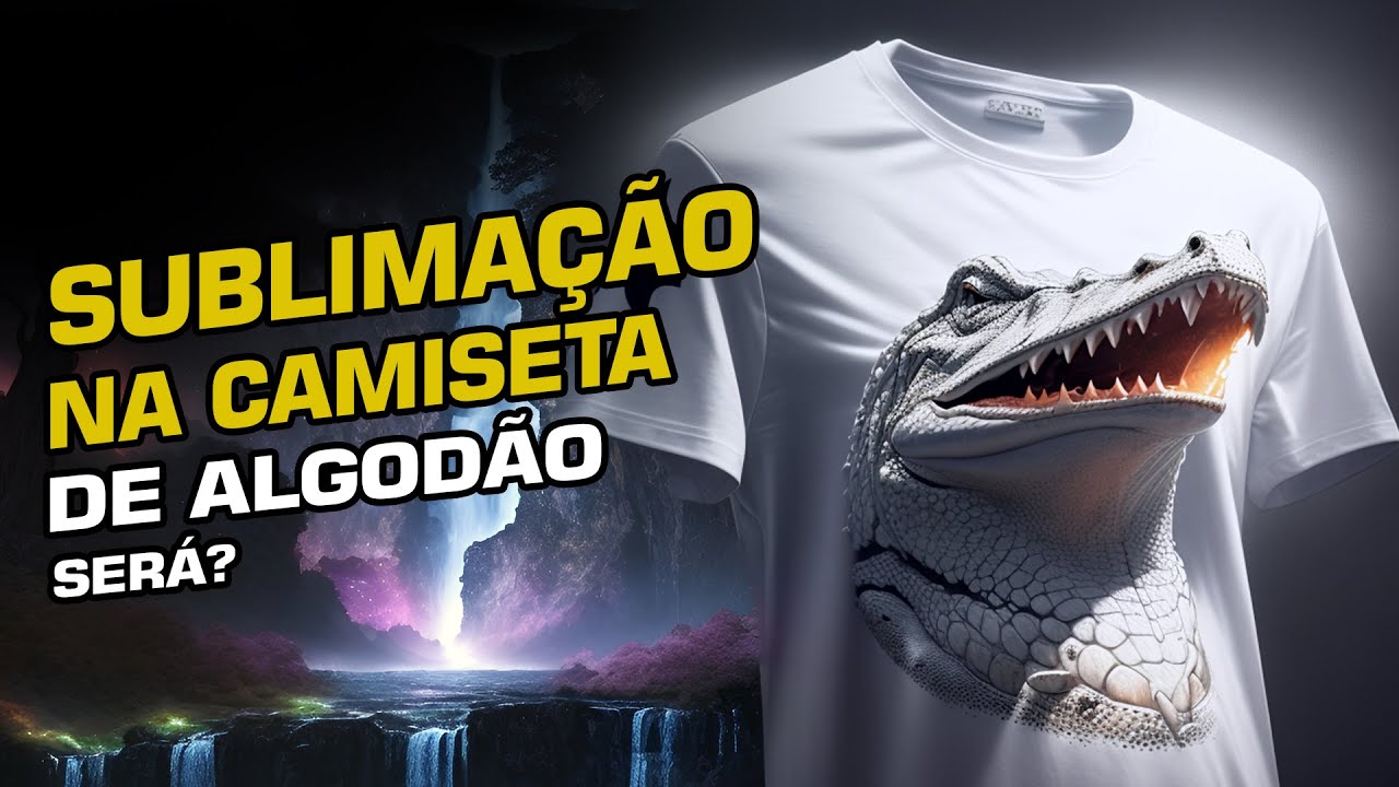 Sublimação em algodão? Será que funciona?