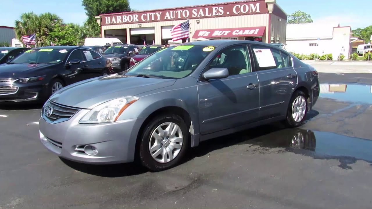 USED CARS MELBOURNE FLORIDA 2012 NISSAN ALTIMA S YouTube