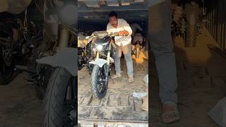 BAJAJ PULSAR N160 TOP MODEL UNBOXED 🤩!! ALL NEW COLOUR 🖤!! #bajaj #pulsur #n160 #shorts #160cc