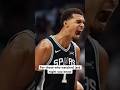 SPURS WOOOONNN #spurs #wemby #victorwembanyama #basketball