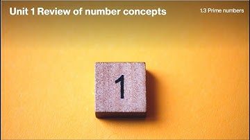 IGCSE Mathematics | Chapter 1.3 Prime Numbers