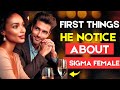 What men notice first in a sigma femaleindepth