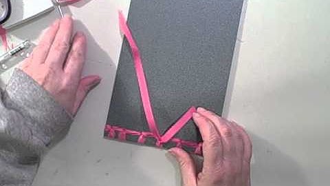 book binding video 5